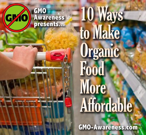 10 ways organic affordable